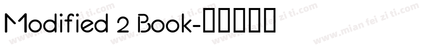 Modified 2 Book字体转换